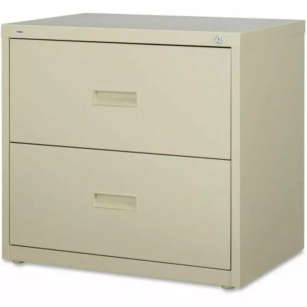 Lorell 2-Drawer Lateral File Cabinet 30 x 18.6 x 28.1 A4 Letter Legal Steel