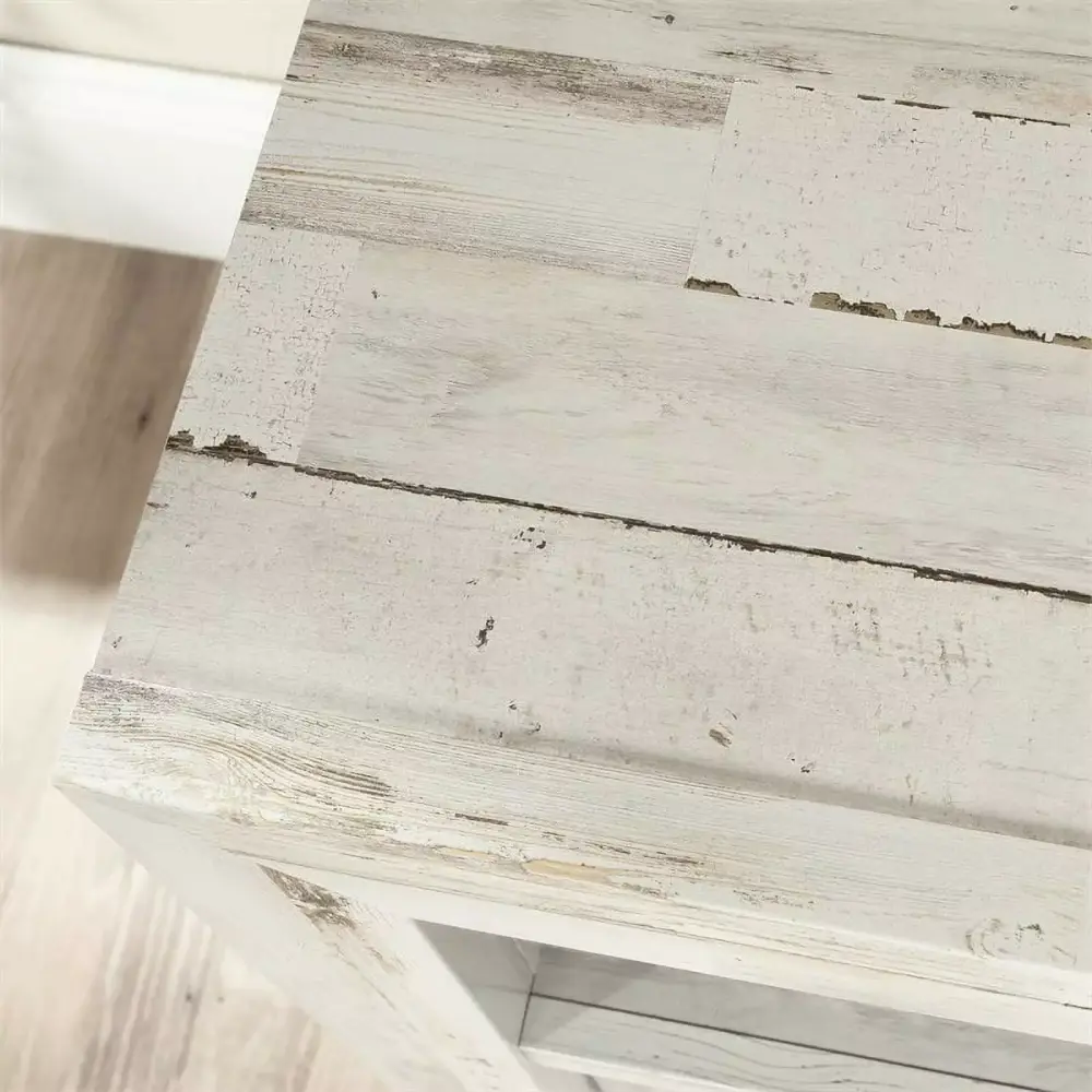 Pemberly Row Engineered Wood Lateral File Cabinet White Plank Home Office