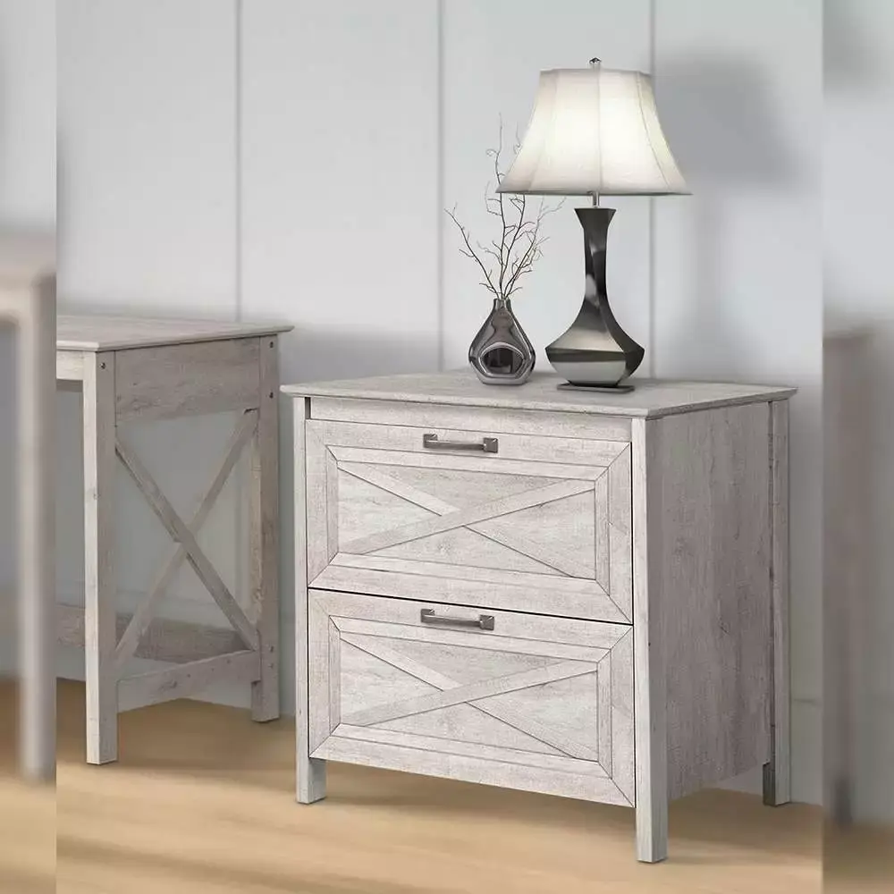 Saint Birch Honduras Brown Wood Lateral Cabinet