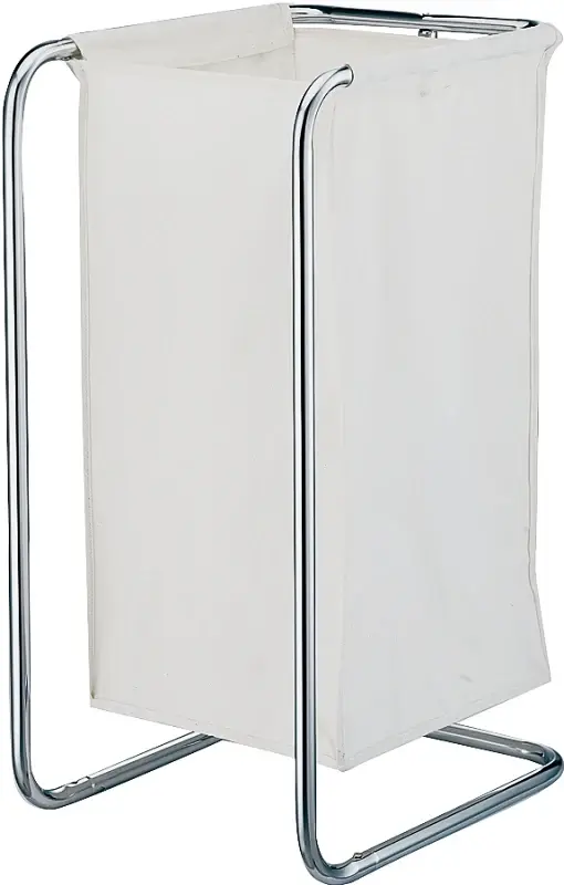 Easy Spaces BN65-CH Laundry Sorter Bag, 22 lb Capacity, Canvas Bag, Beige, 14-1/2 W, 28-1/2 H