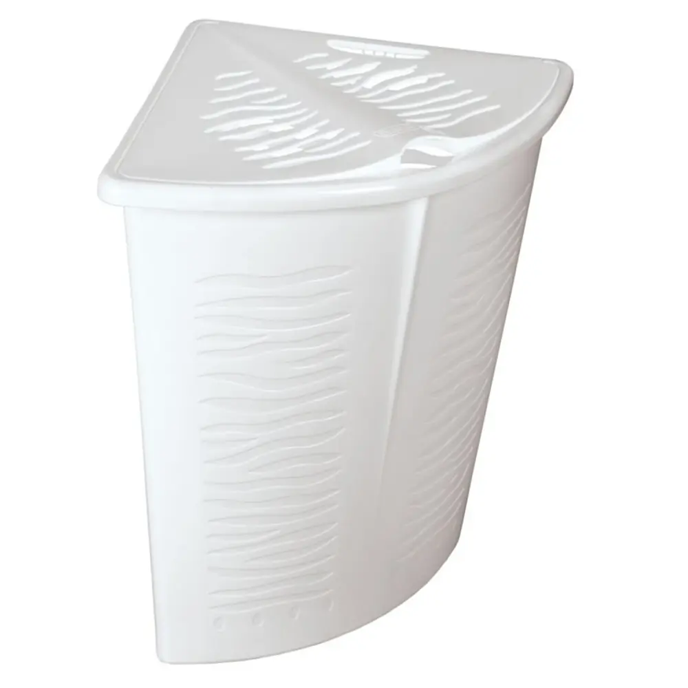 BranQ Zebra 1402, Corner Laundry Basket, 45l, Sturdy plastic, High Quality Product, Elegan Style
