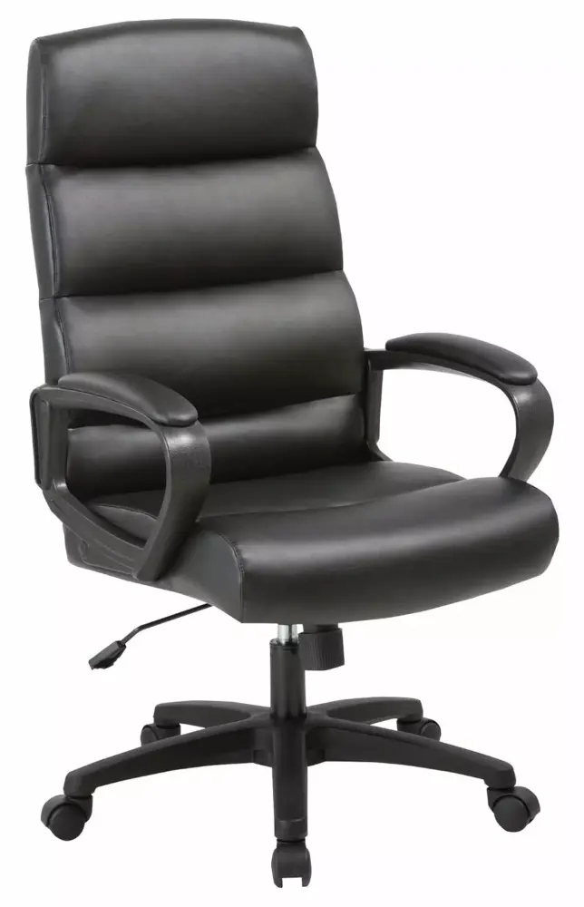 ZAWkirJ LLR41843 Soho High-Back Leather Executive Chair