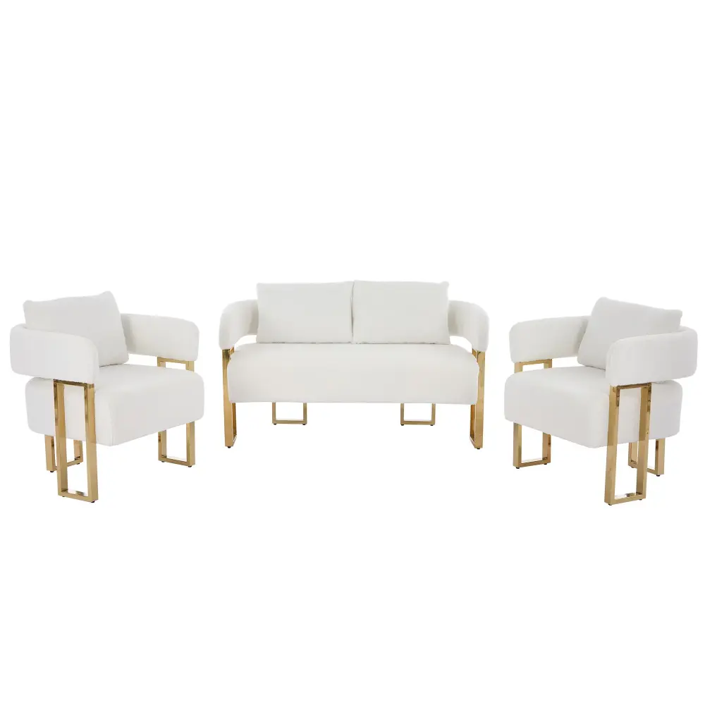 Modular Corner Decorative Side Chair Living Room