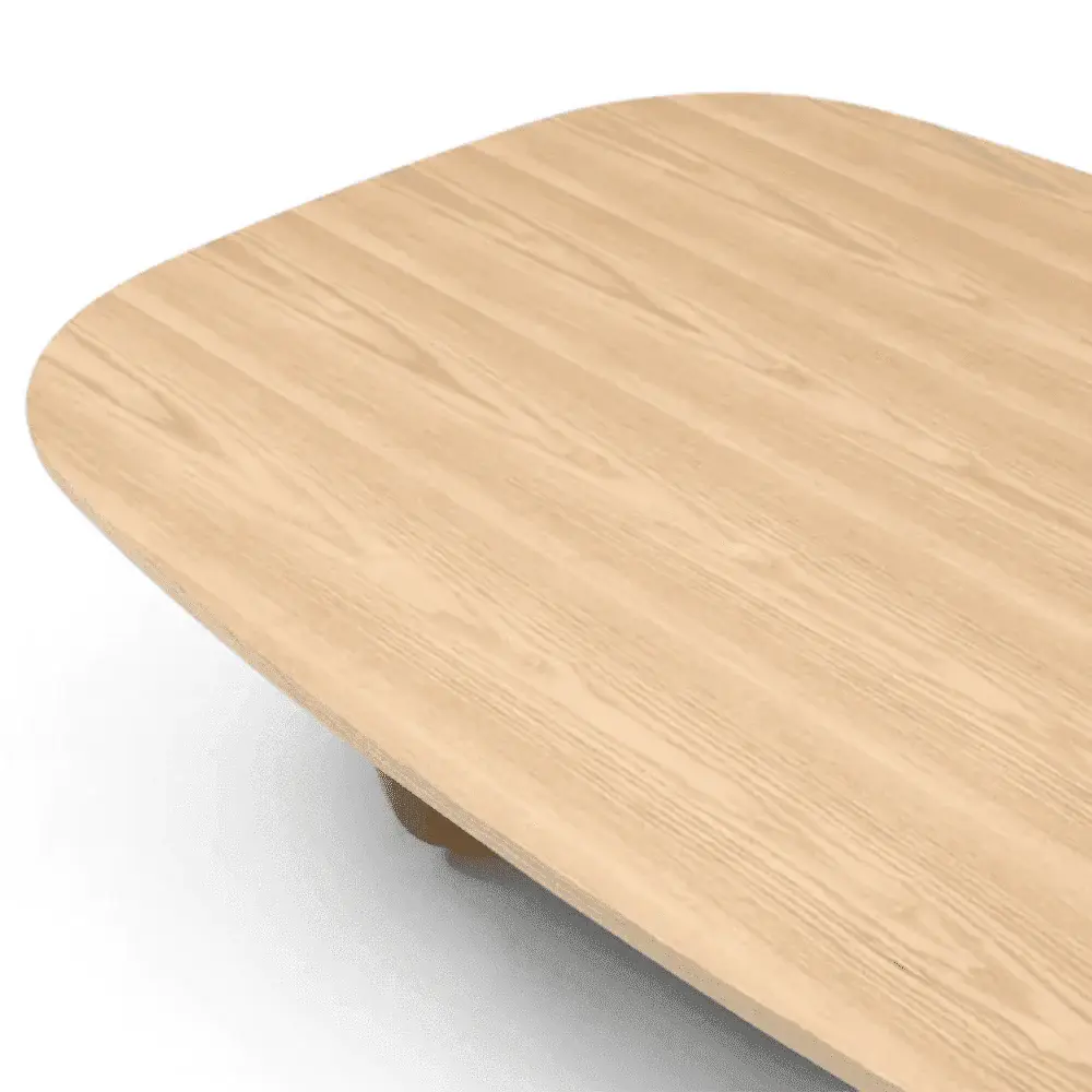 Amelia Rectangular Coffee Table - Ash Oak