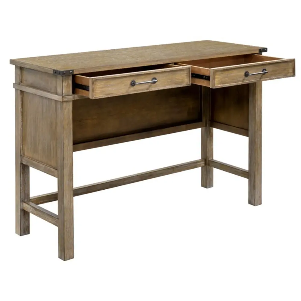 Belfast - Occasional Table 2 Drawers - Reclaimed Genuine
