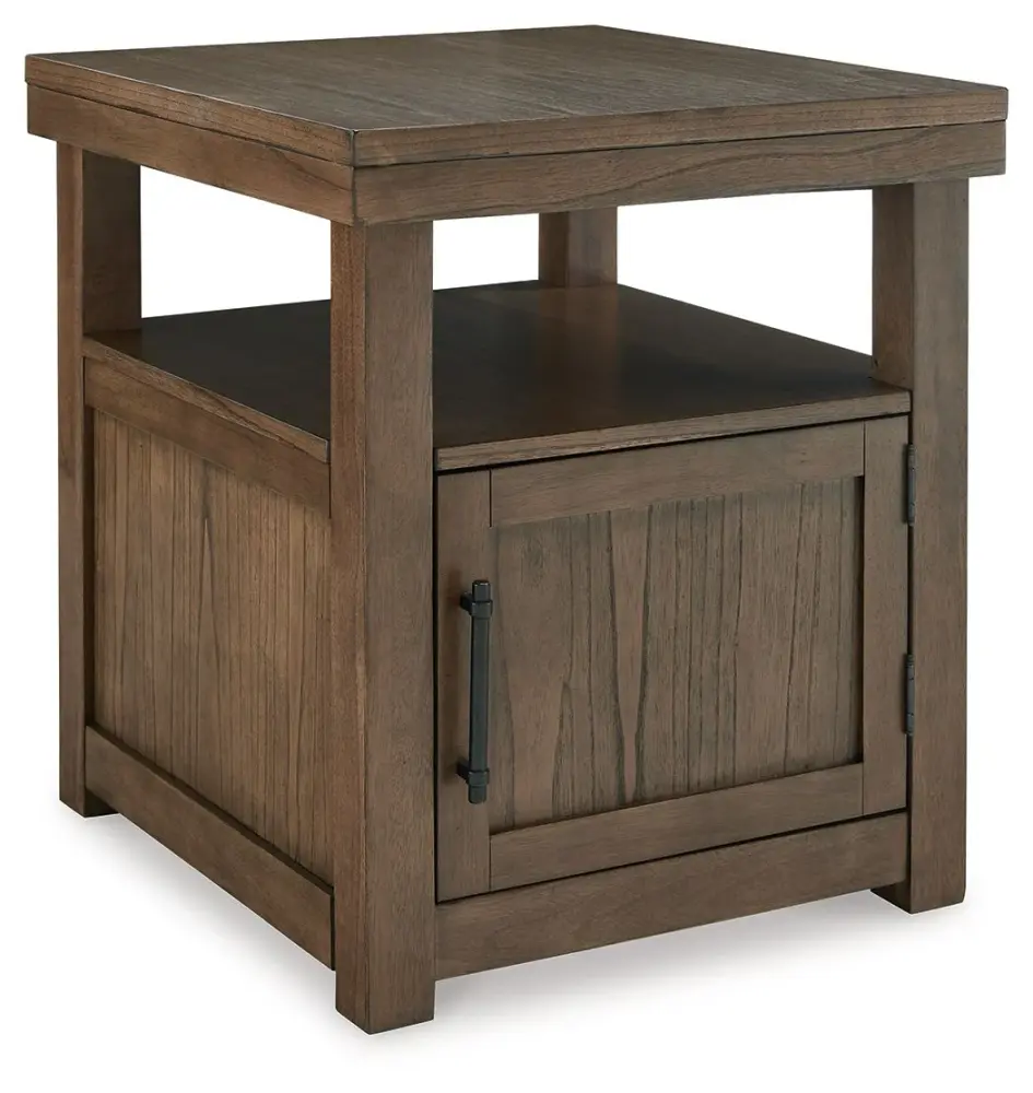 Boardernest - Rectangular End Table - Chestnut