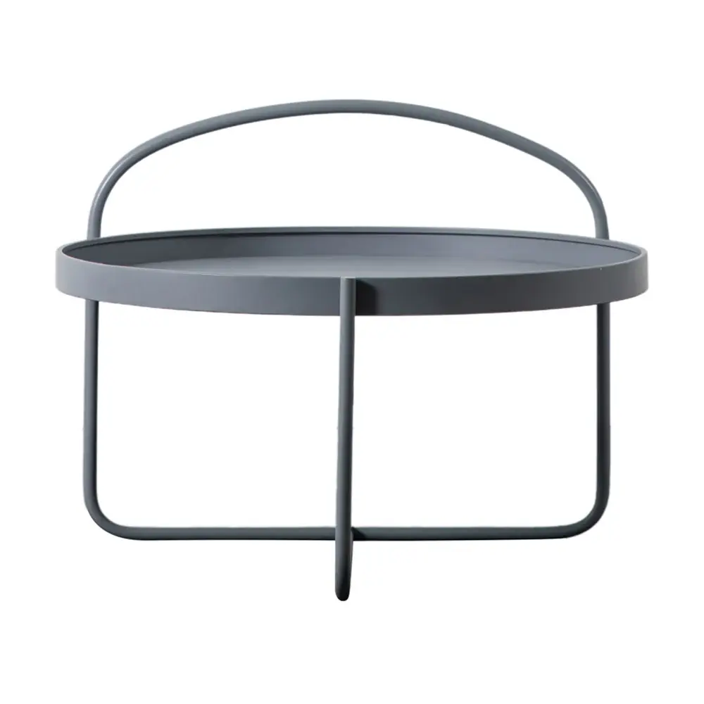 Melbury Round Coffee Table - Grey