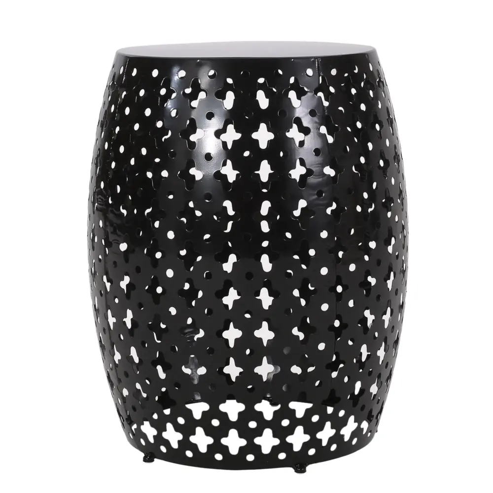 Modern Design, Metal End Table, Large
