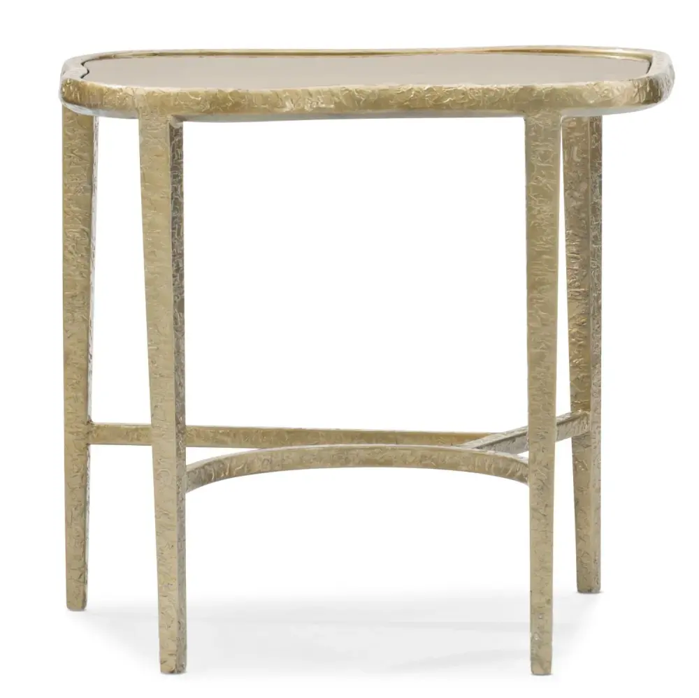 Modern Edge Contour End Table