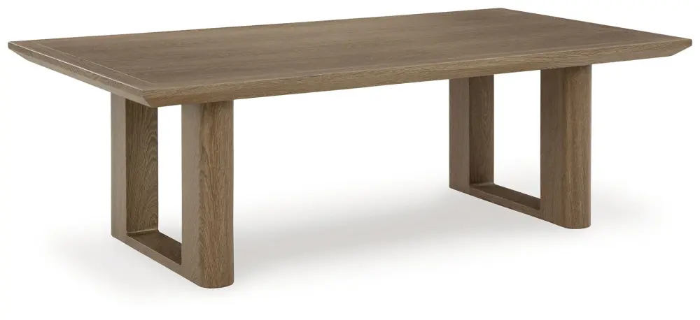 Serene Bay - Rectangular Cocktail Table - Dark Chestnut