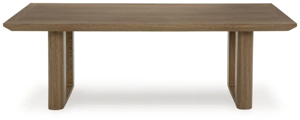 Serene Bay - Rectangular Cocktail Table - Dark Chestnut