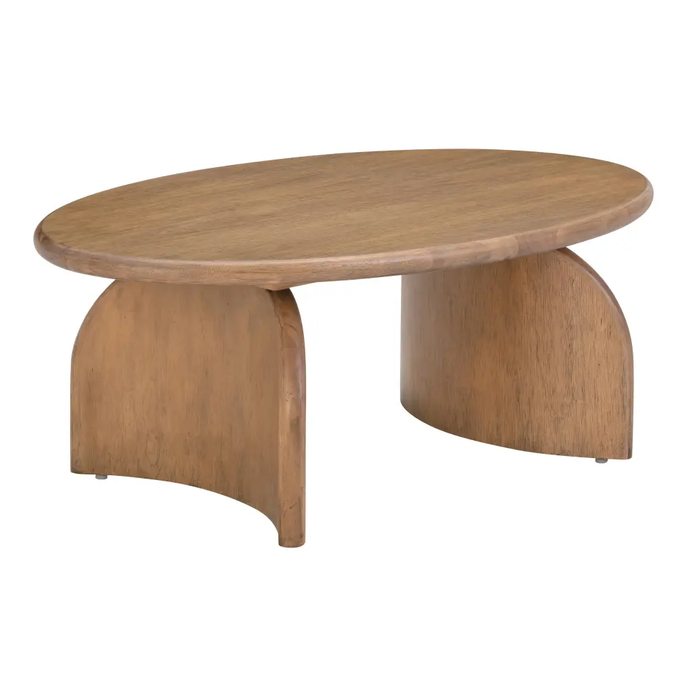 Sofia Cognac Timber Coffee Table