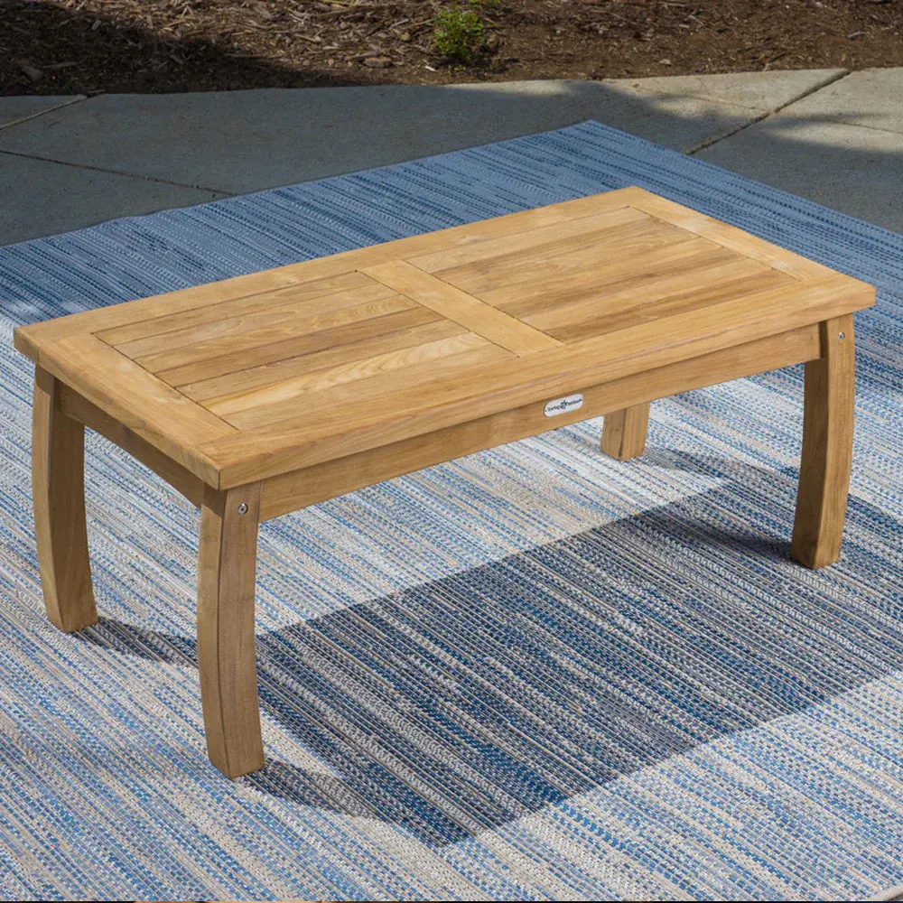 Teak Rectangular Coffee Table