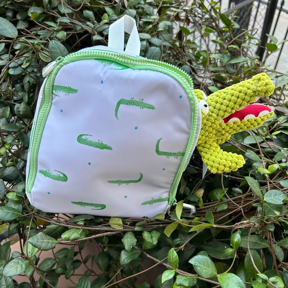 MONOGRAM ALLIGATOR LUNCH BOX