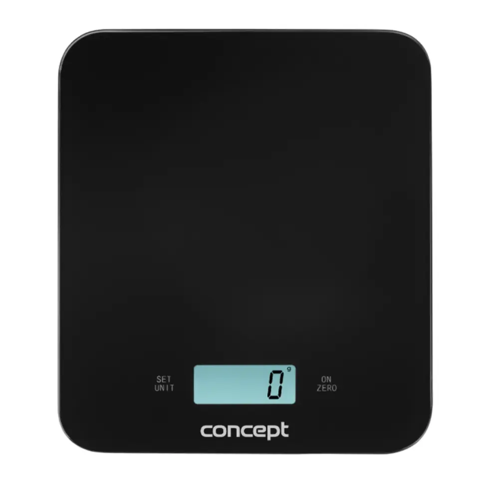CONCEPT VK5712 Kitchen Scale Digital LCD Weigh Clock Timer Self-operating Durable g / kg / oz / lb
