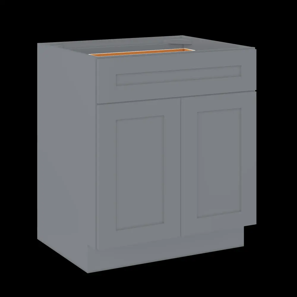 Base Kitchen Cabinet B30 Colonial Charcoal LessCare 30 . width 34.5 . height 24 . depth