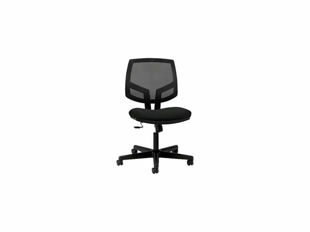 HON H5713 GA10 Volt Series Mesh Back Task Chair Synchro-Tilt Black Fabric