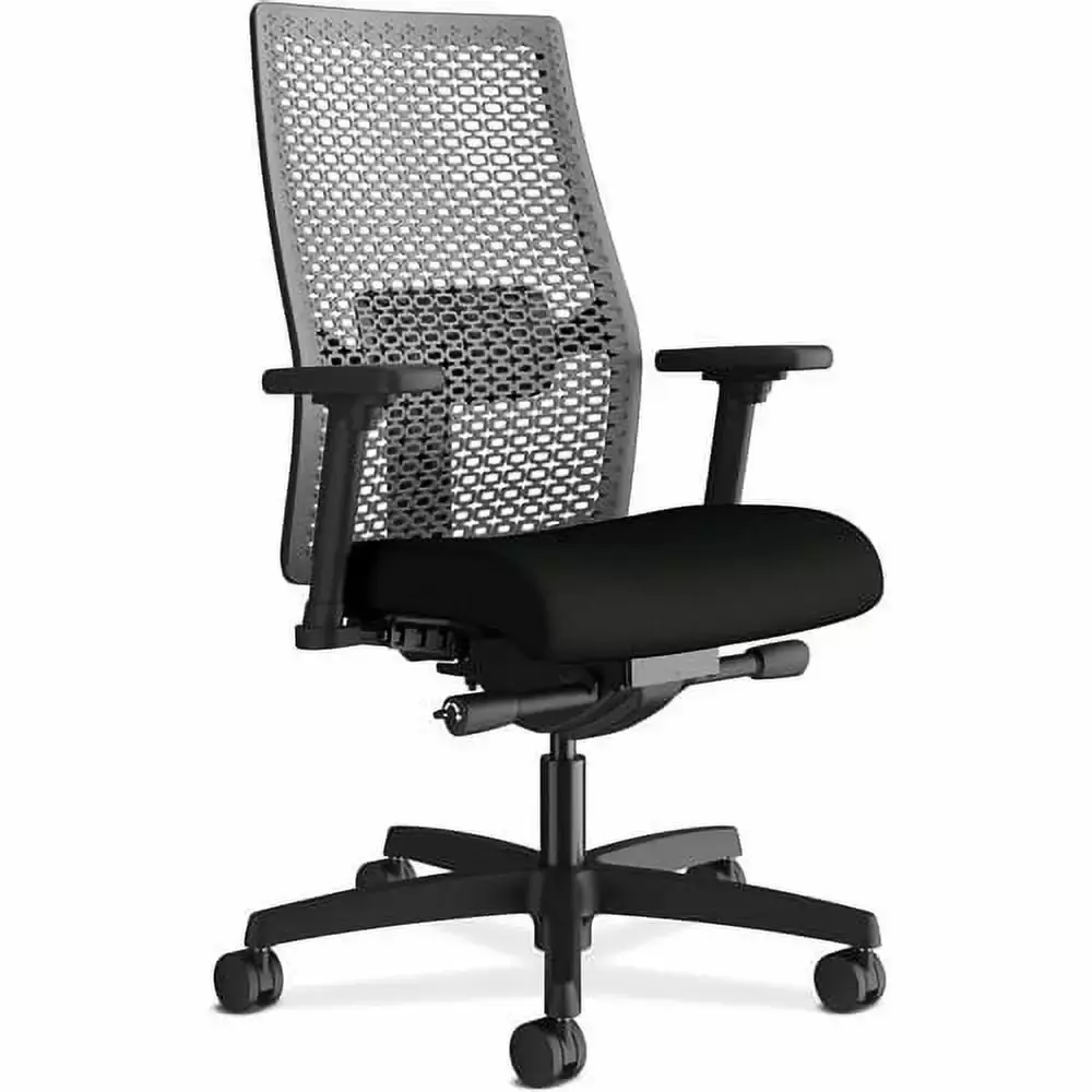 HON Ignition 2.0 Mesh Back Fabric Task Chair Black Adjustable Office Chair