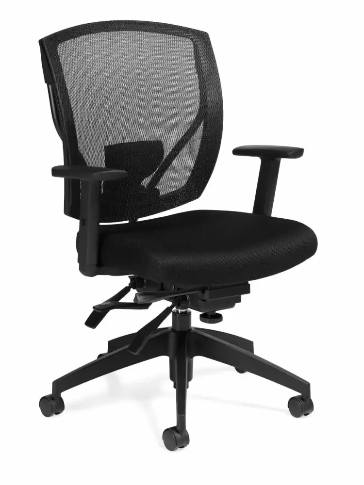 Nicki Mesh Chair Modern Ergonomic Task Chair Breathable Mesh Back Cubicles