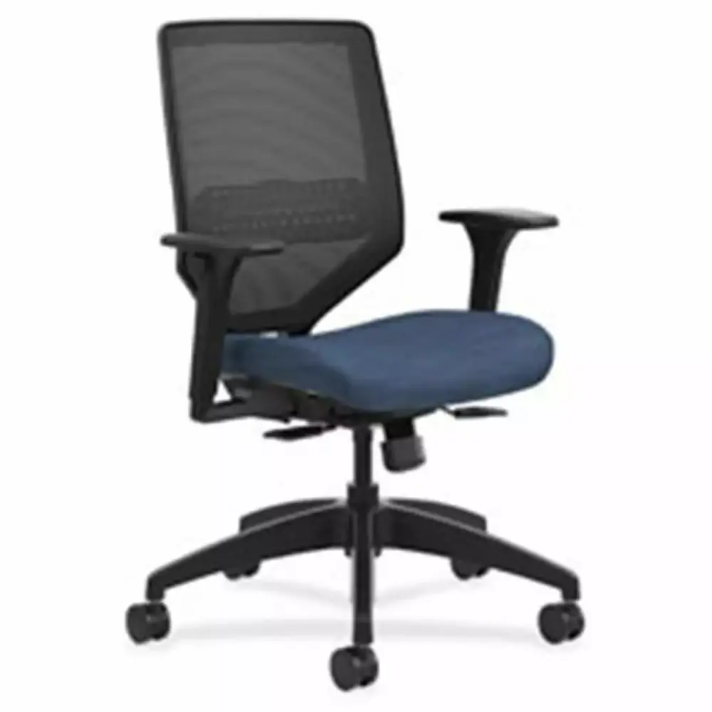 Solve Mesh Mid-Back Task Chair Midnight - Breathable Office Chair Juki Furniture