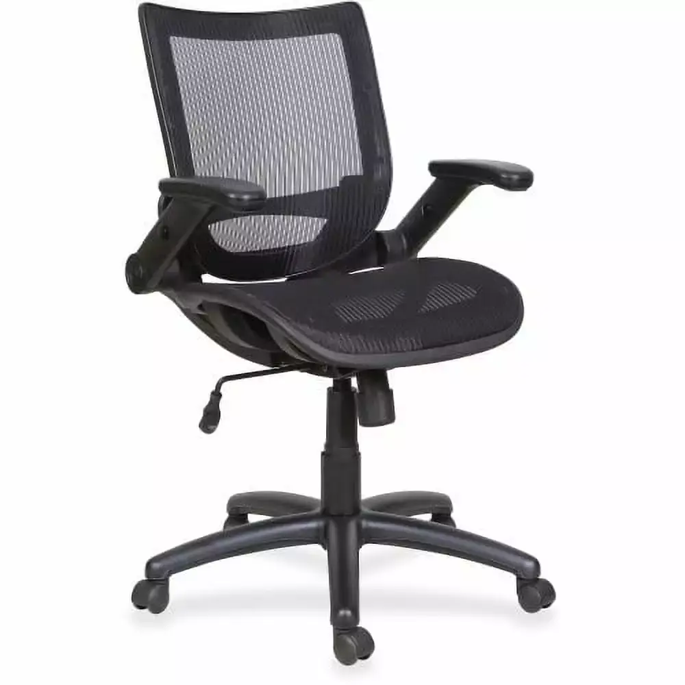 Lorell Mesh Task Chair Black 28 1/8x36 3/4x36 5/8 60316