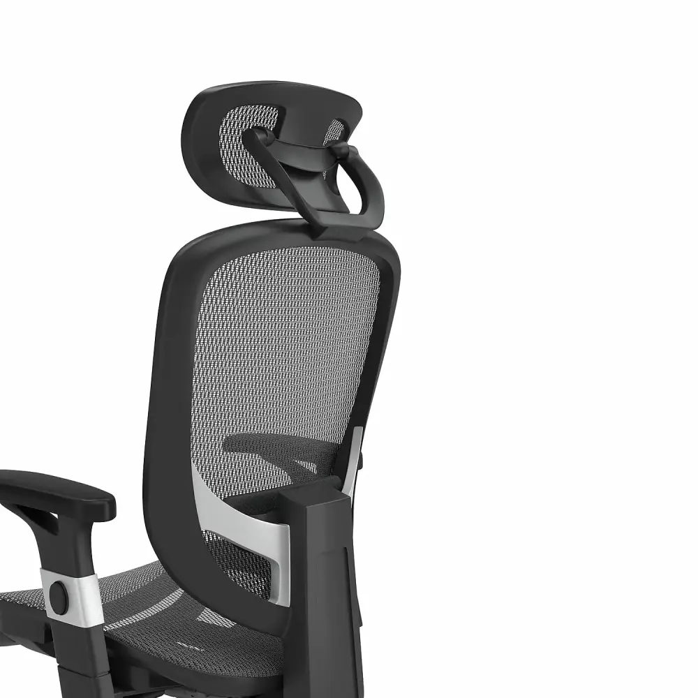 Union & Scale Flexfit Hyken Technical Mesh Task Chair Charcoal Gray Ergonomic Office Chair Adjustable Features STAPLES