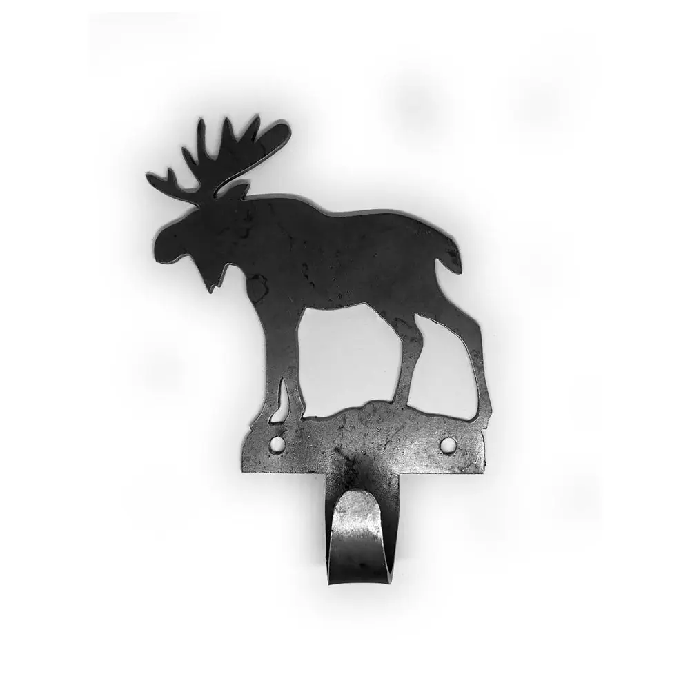 Hook Shape Moose, 5" x 6"