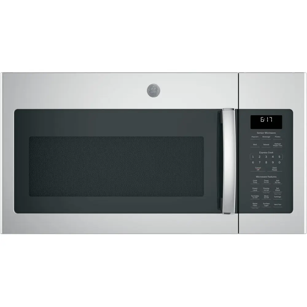 GE 30-inch, 1.7 cu.ft. Over--Range Microwave Oven Sensor Cooking JVM6175YKFS