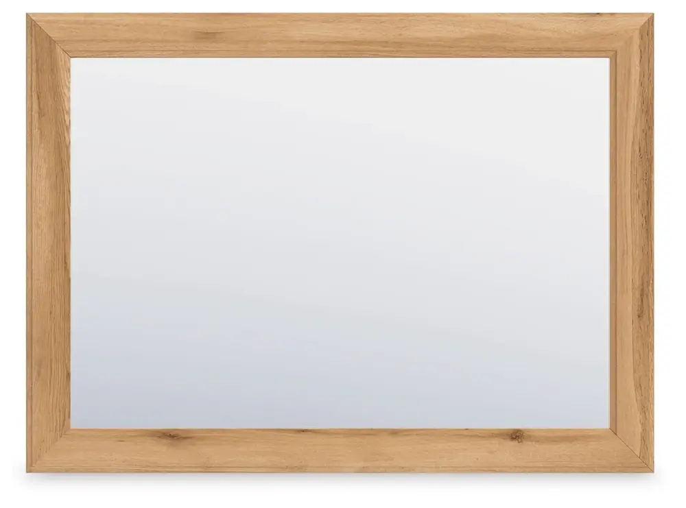 Aleaport - Bedroom Mirror - Warm Chestnut