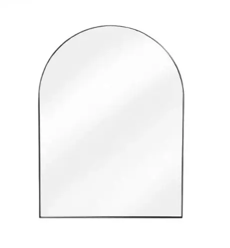 Arched Mirror - Charcoal & Iron