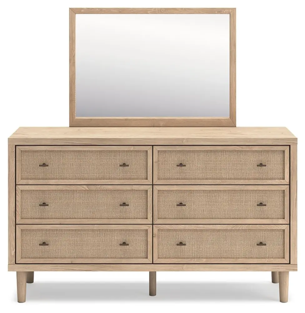 Cielden - Dresser And Mirror - Split color