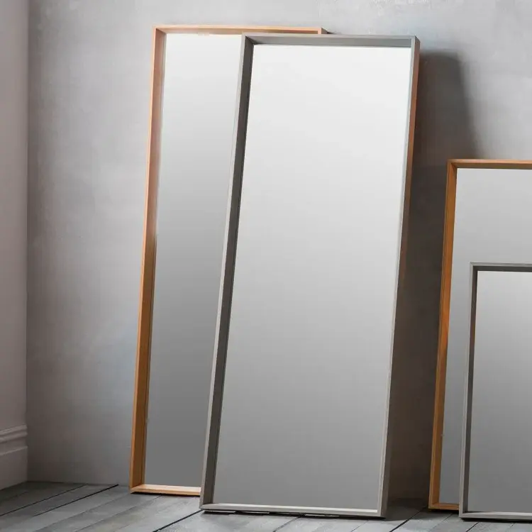 Comet Mirror Generous - Natural - 24 x 36 Inches