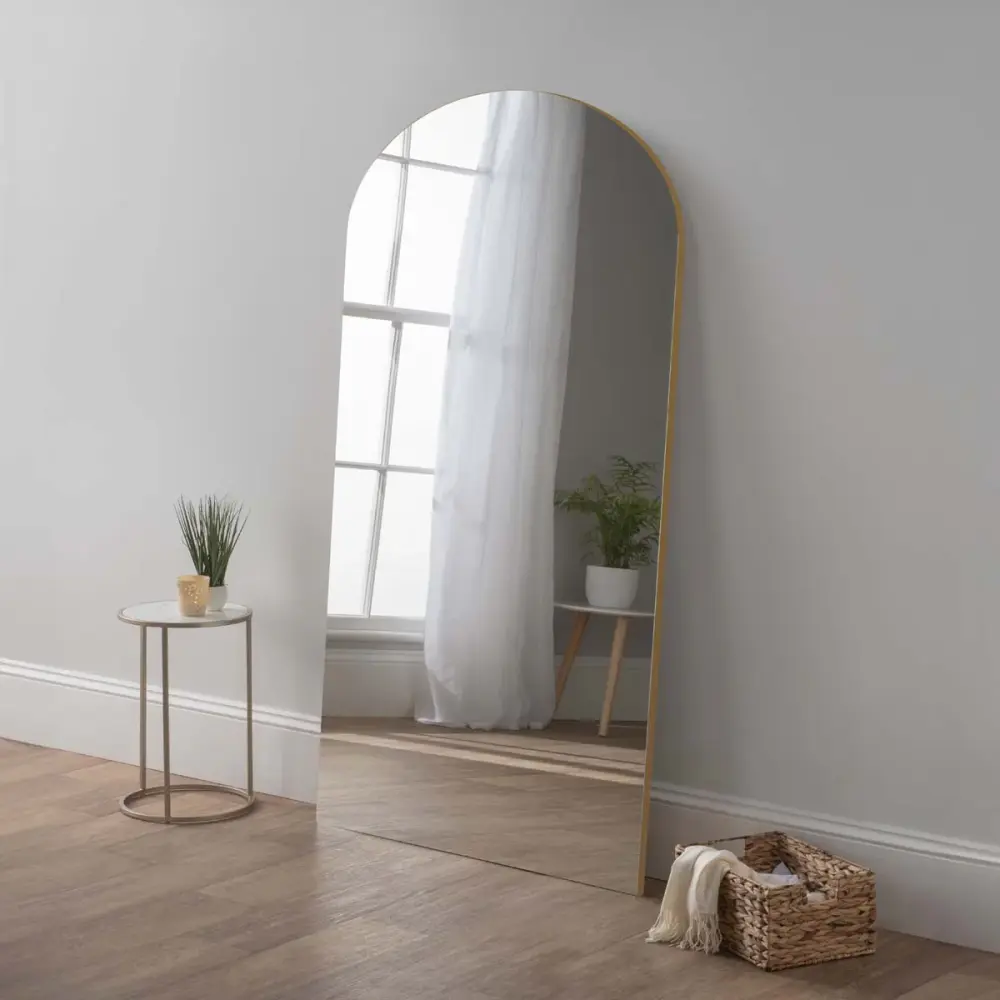 Delilah Arch Leaner Mirror 180x100cm - Gilded