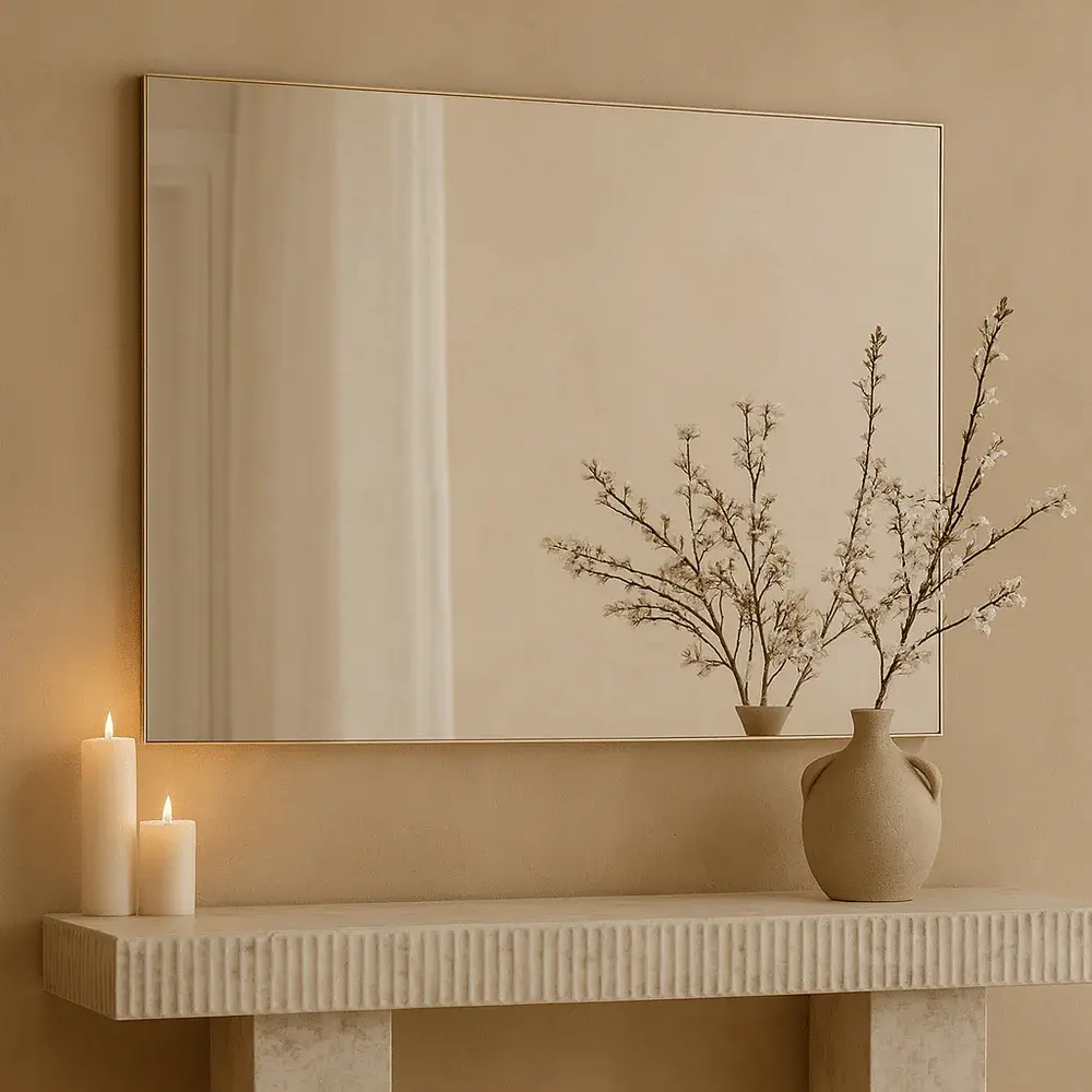 Hesse Wall Mirror - Golden