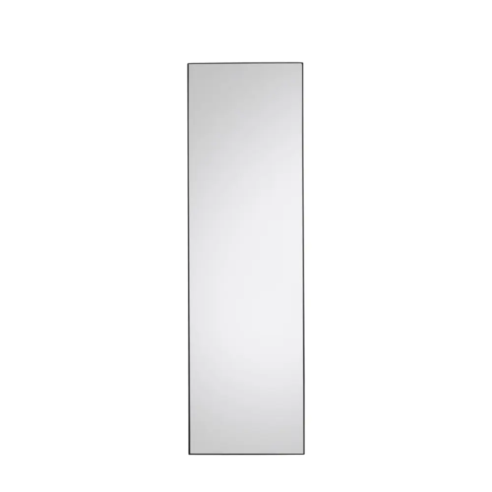 Hurston Leaner Mirror - Onyx | Lighted | Dimmer