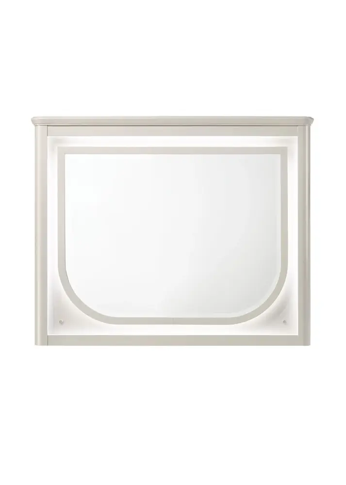 Leaner Floor Laveda - Mirror LED - Ivory