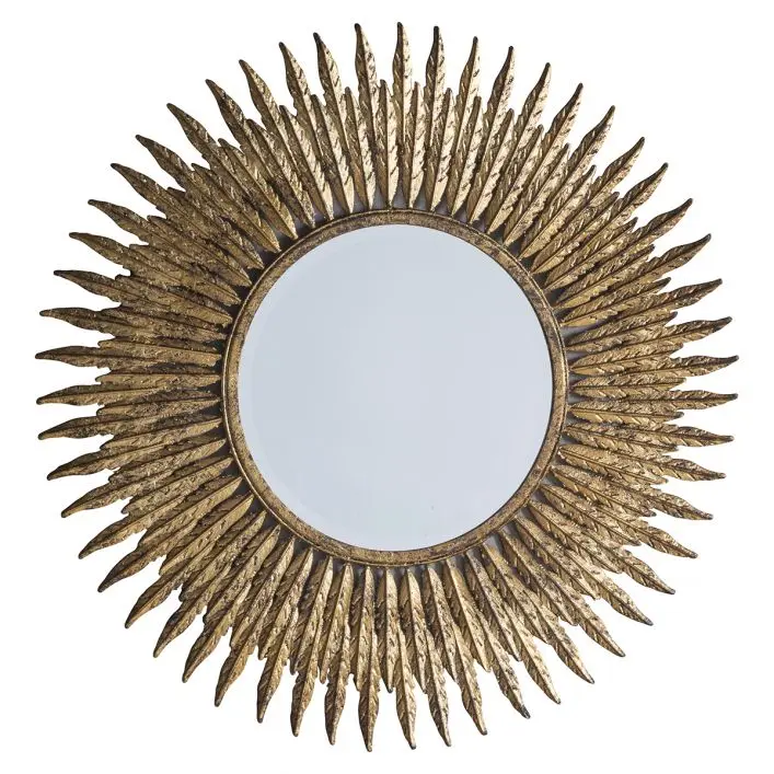 Leaner Floor Quill Mirror