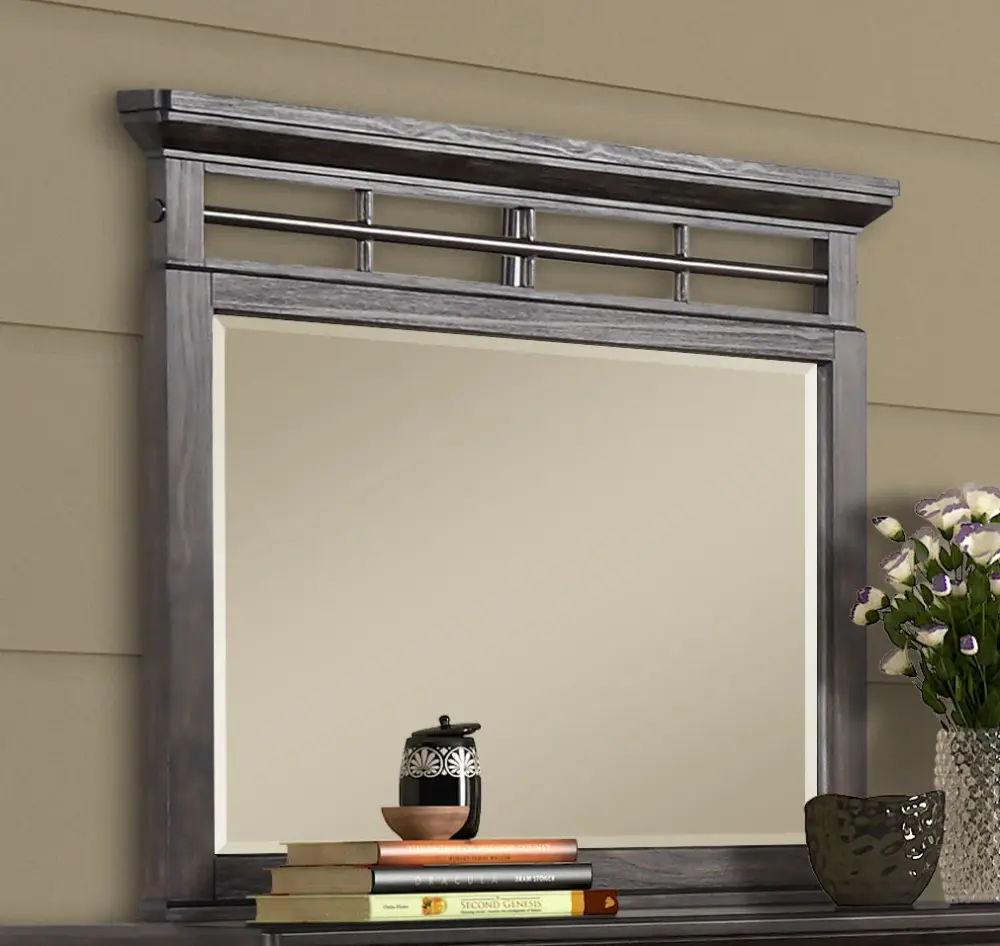 Mirror - Mahogany 10x Magnification