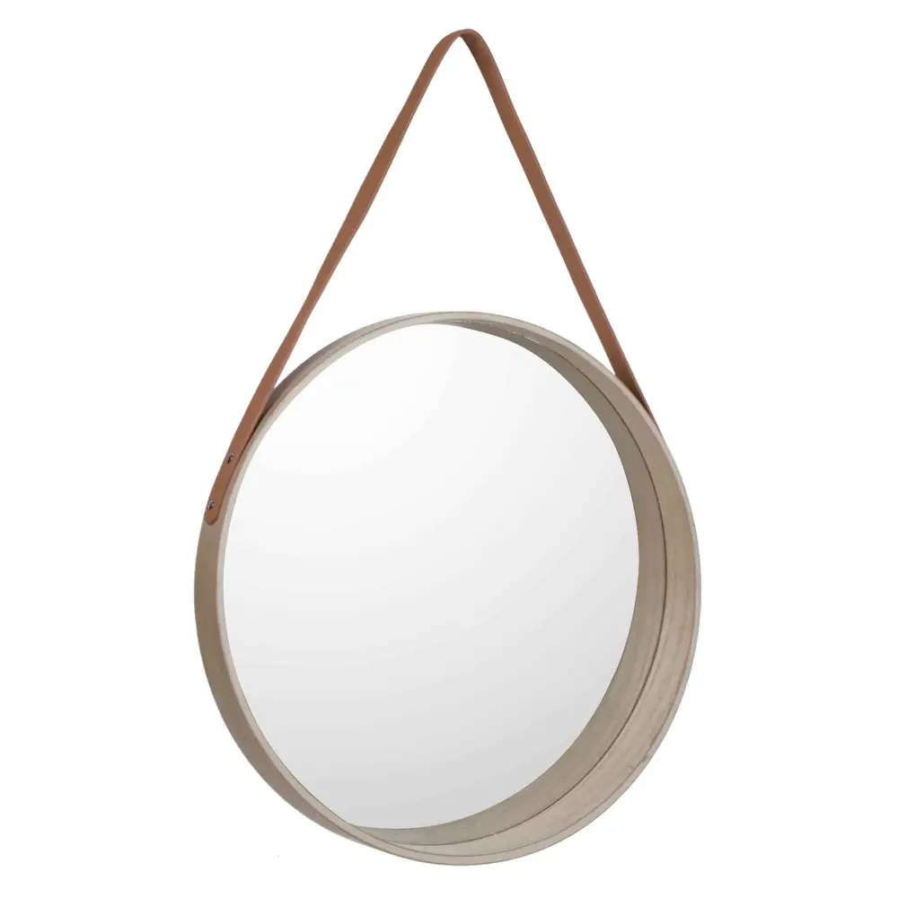 Organic Pattern Mirror Hanging Strap, 15.5"