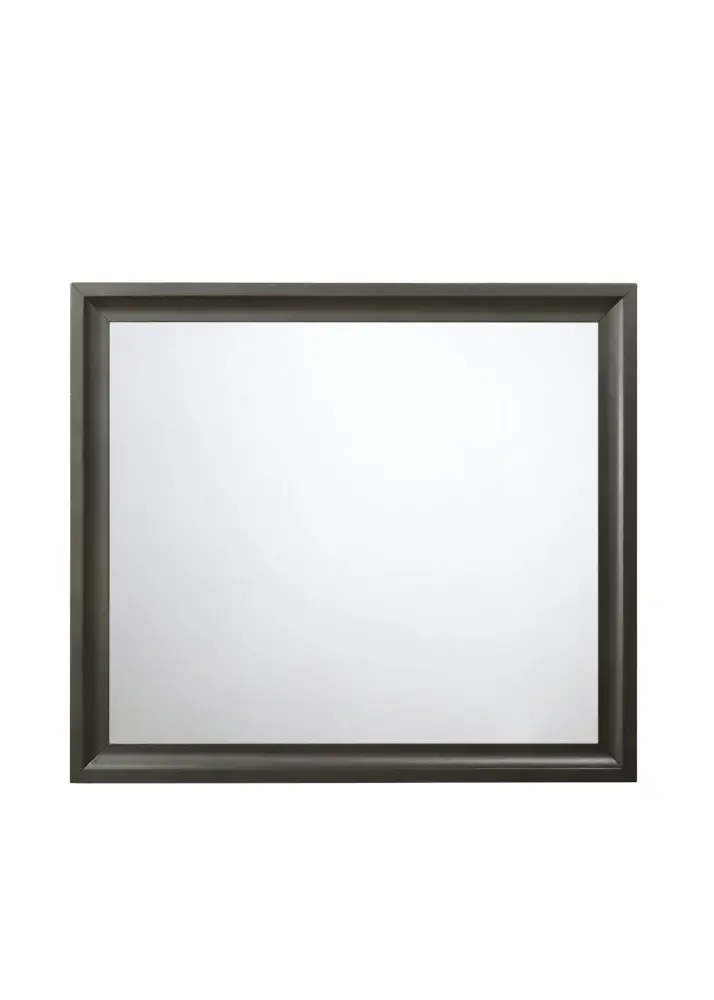Soteris - Mirror - Antique Pewter | Easy Installation Included