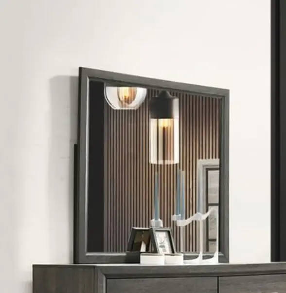 Valdemar - Weathered Mirror - Pewter
