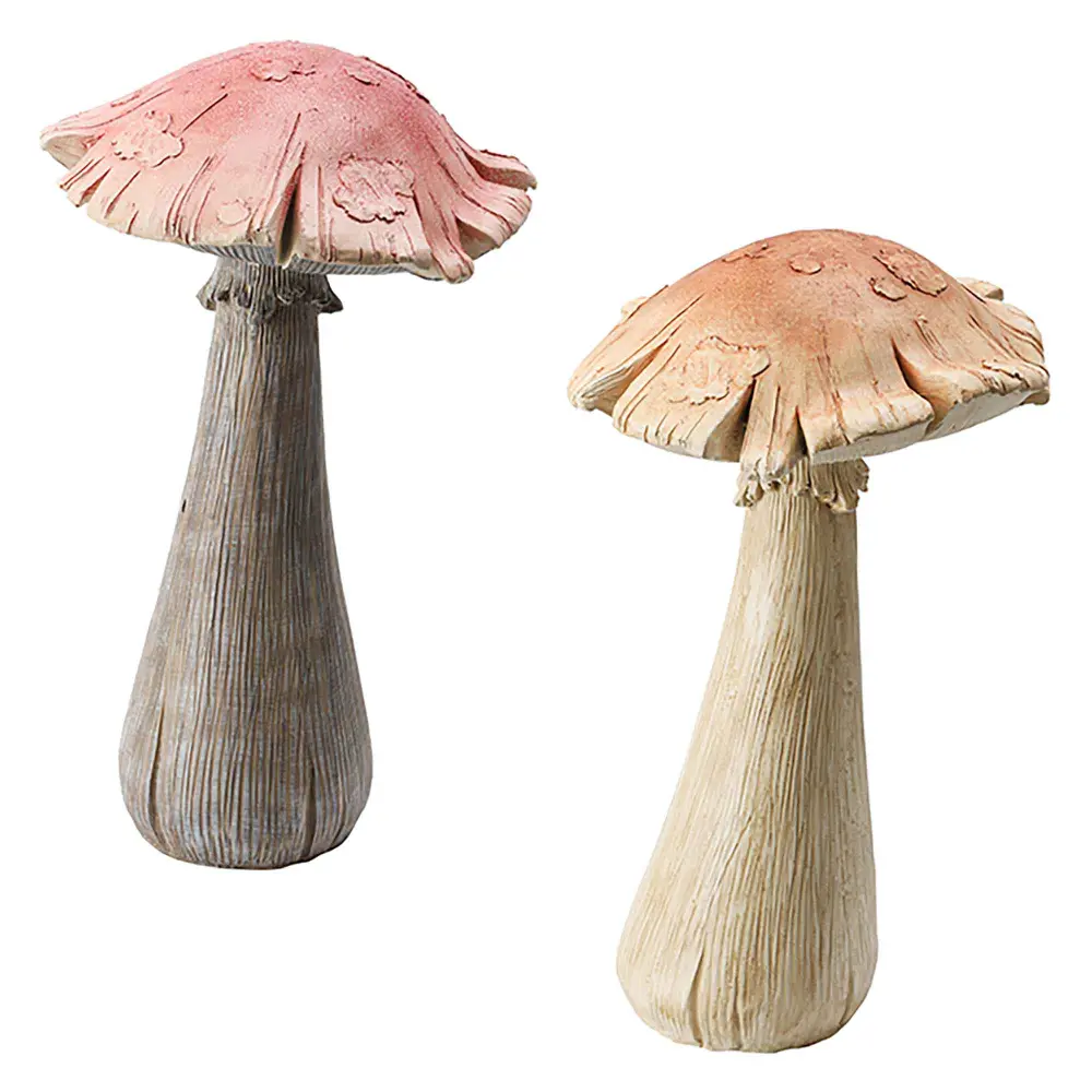 Mushroom Decoration Magnesia, 15.55'' (Choice between 2 Colors)