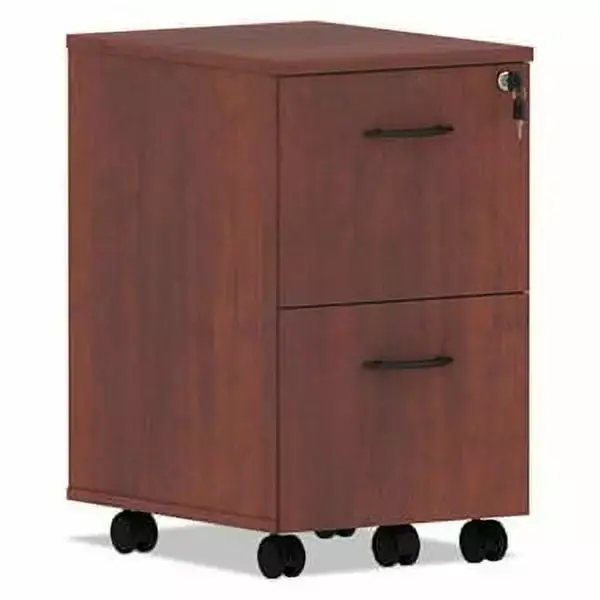 Valencia Series Mobile File Pedestal Contemporary Classic Office Storage Cabinet Alera