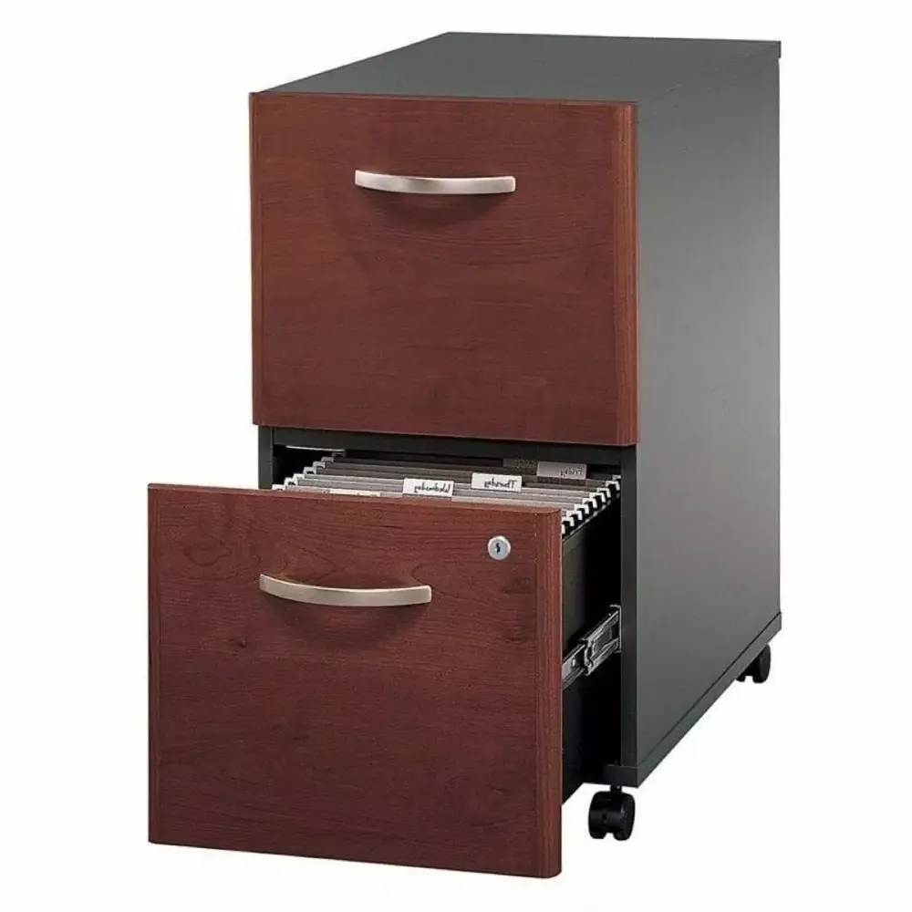Bowery Hill 2 Drawer Mobile Pedestal Hansen Cherry - Office Storage