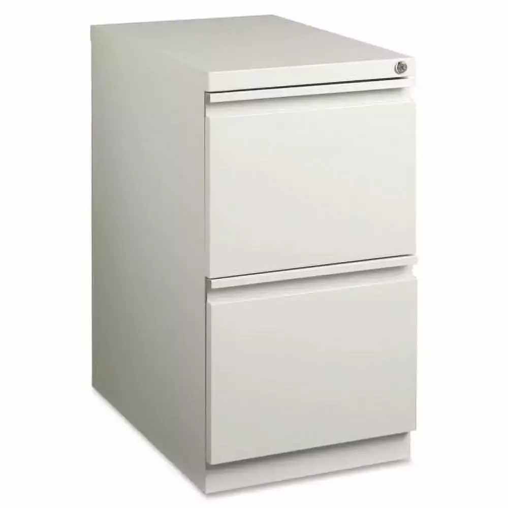 Lorell Mobile File Pedestal Light Gray Steel Recycled