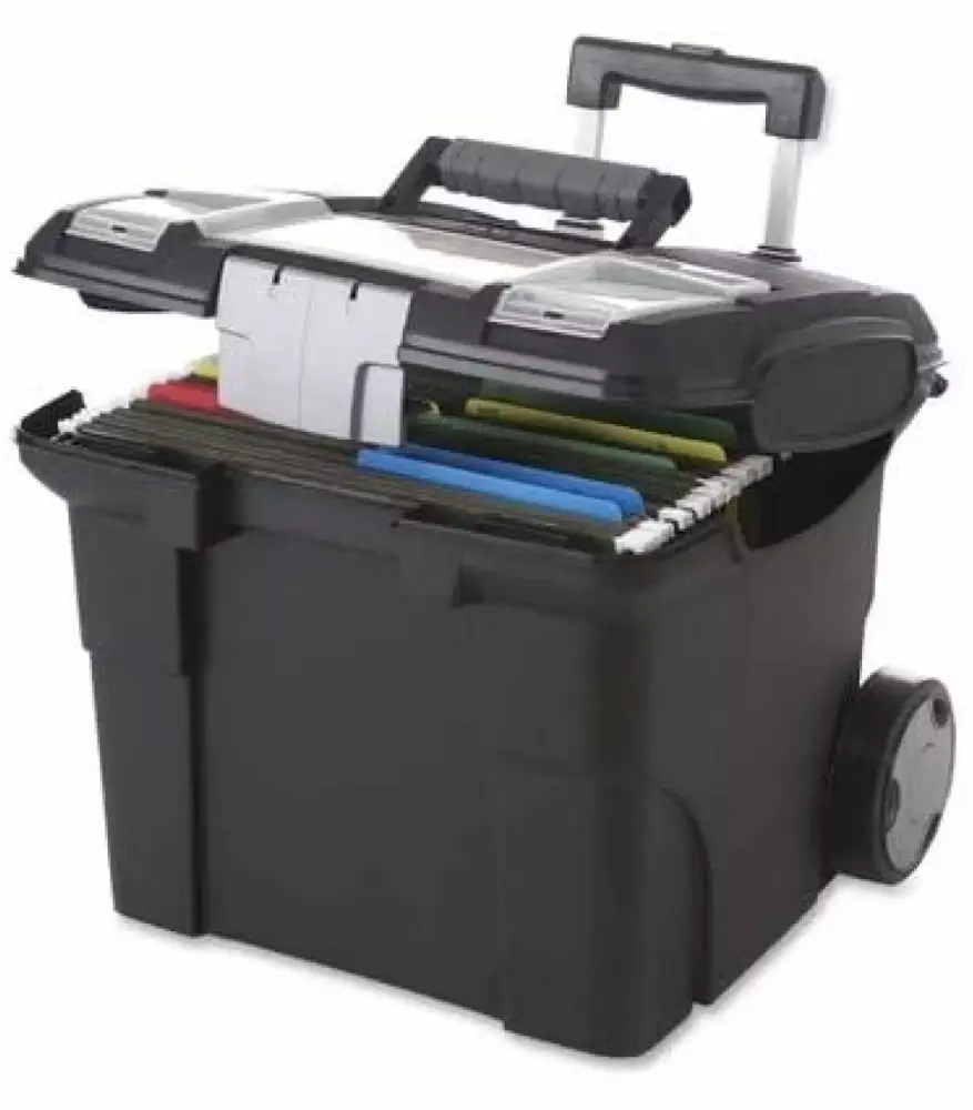 Jiowenm Premium File Cart STX61507U01C 1-Unit Mobile Document Organizer