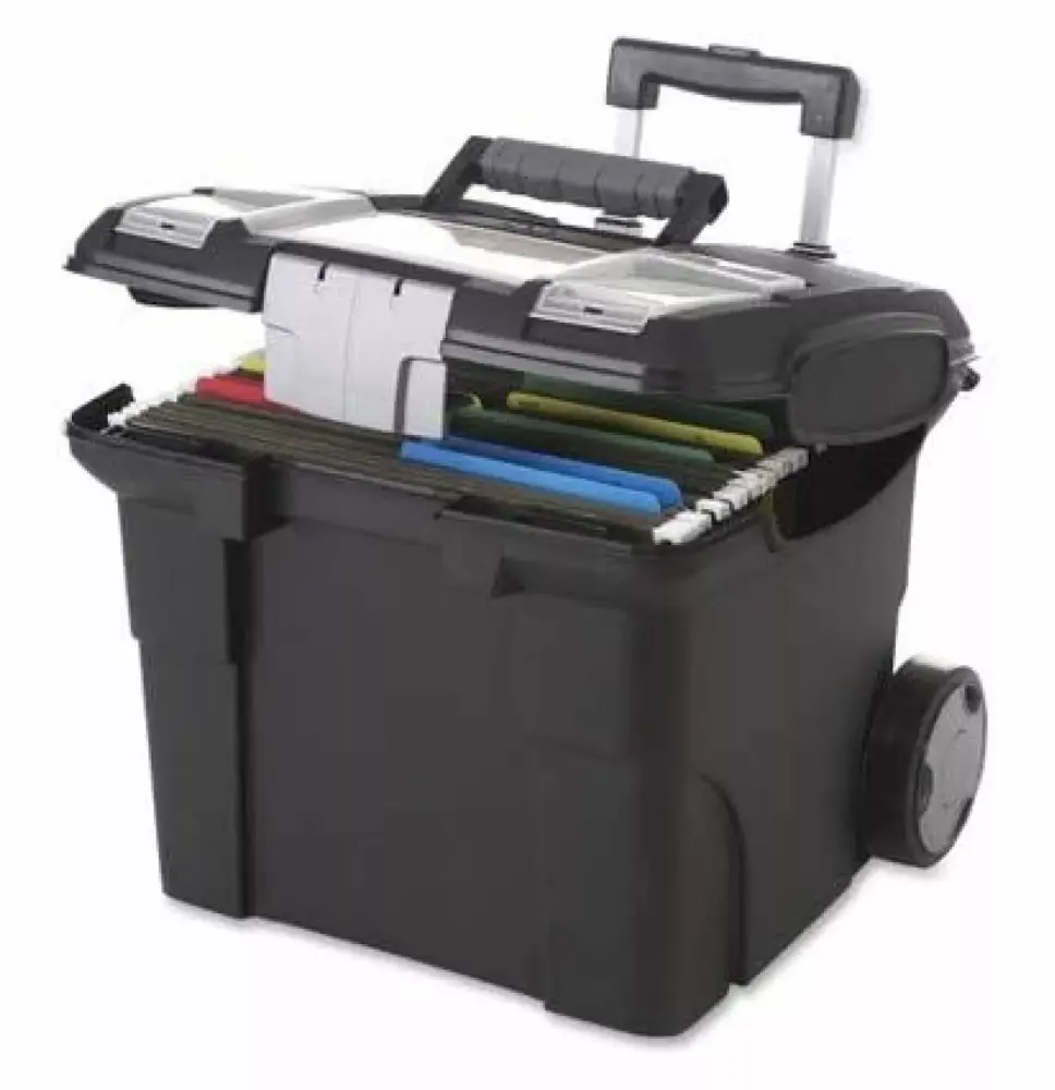 Jiowenm Premium File Cart STX61507U01C 1-Unit Mobile Document Organizer