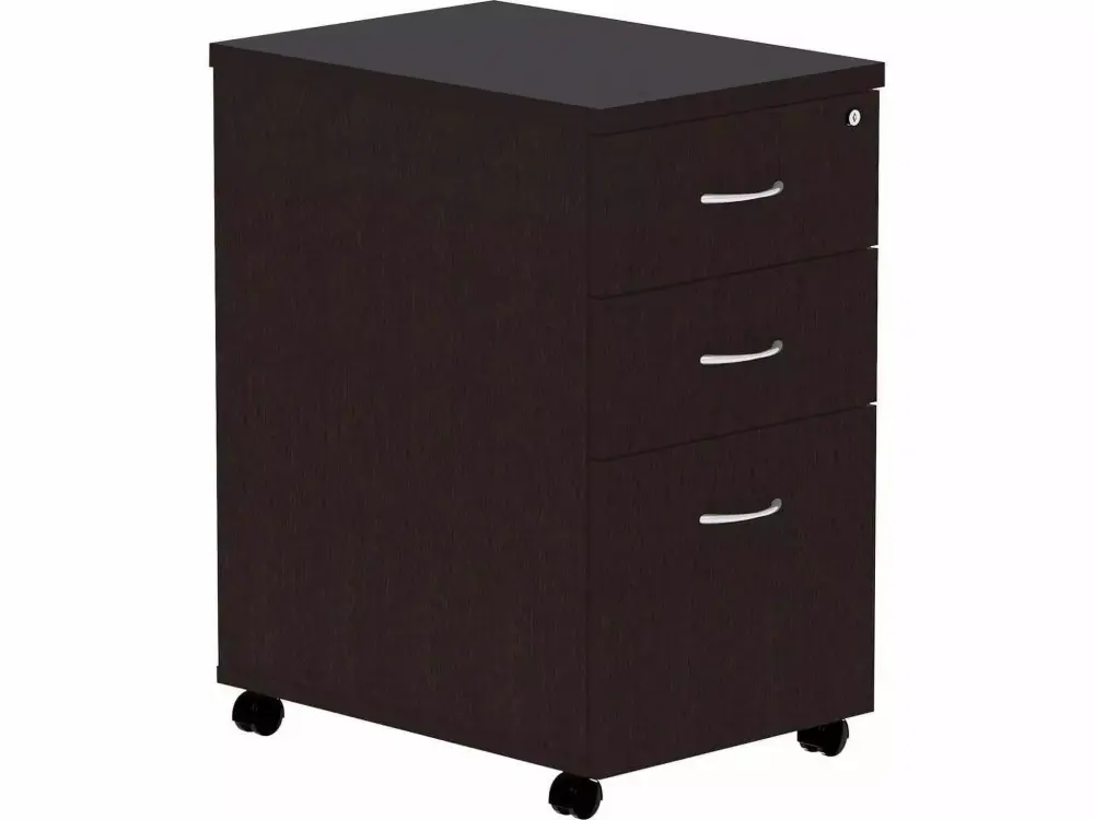 Lorell Essentials Pedestal 18218 Mobile File Cabinet Security Lock