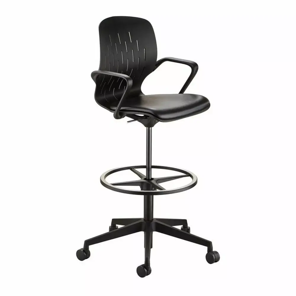 Scranton & Co Modern Shell Extended Height Chair 7014 Contemporary Office Chair