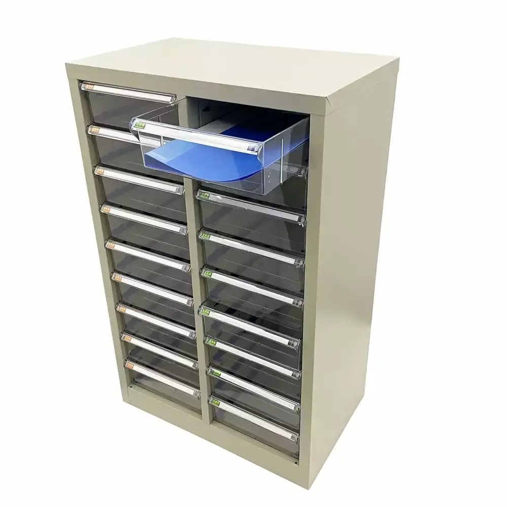 INTSUPERMAI Multipurpose Office Cabinet 18 Drawers Steel File Storage Cabinet